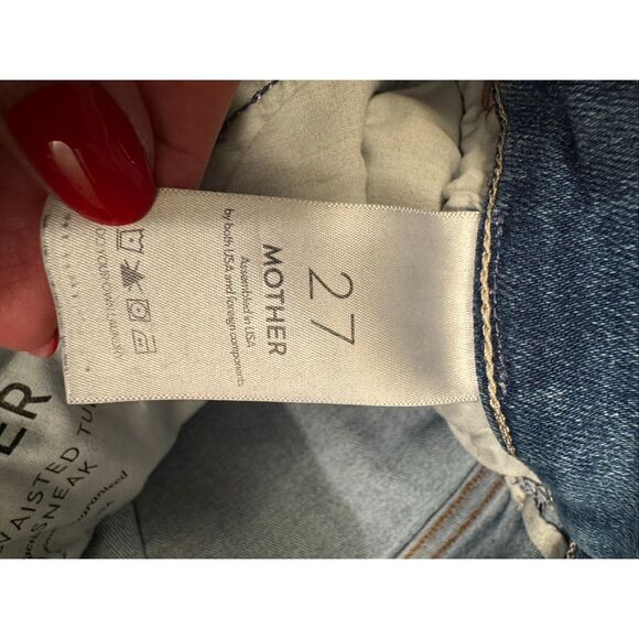 Mother High Waisted Tunnel Vision Sneak MSRP:$278 - Picture 7 of 7